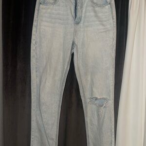 American Eagle Outfitters Light Blue High Rise Jeans